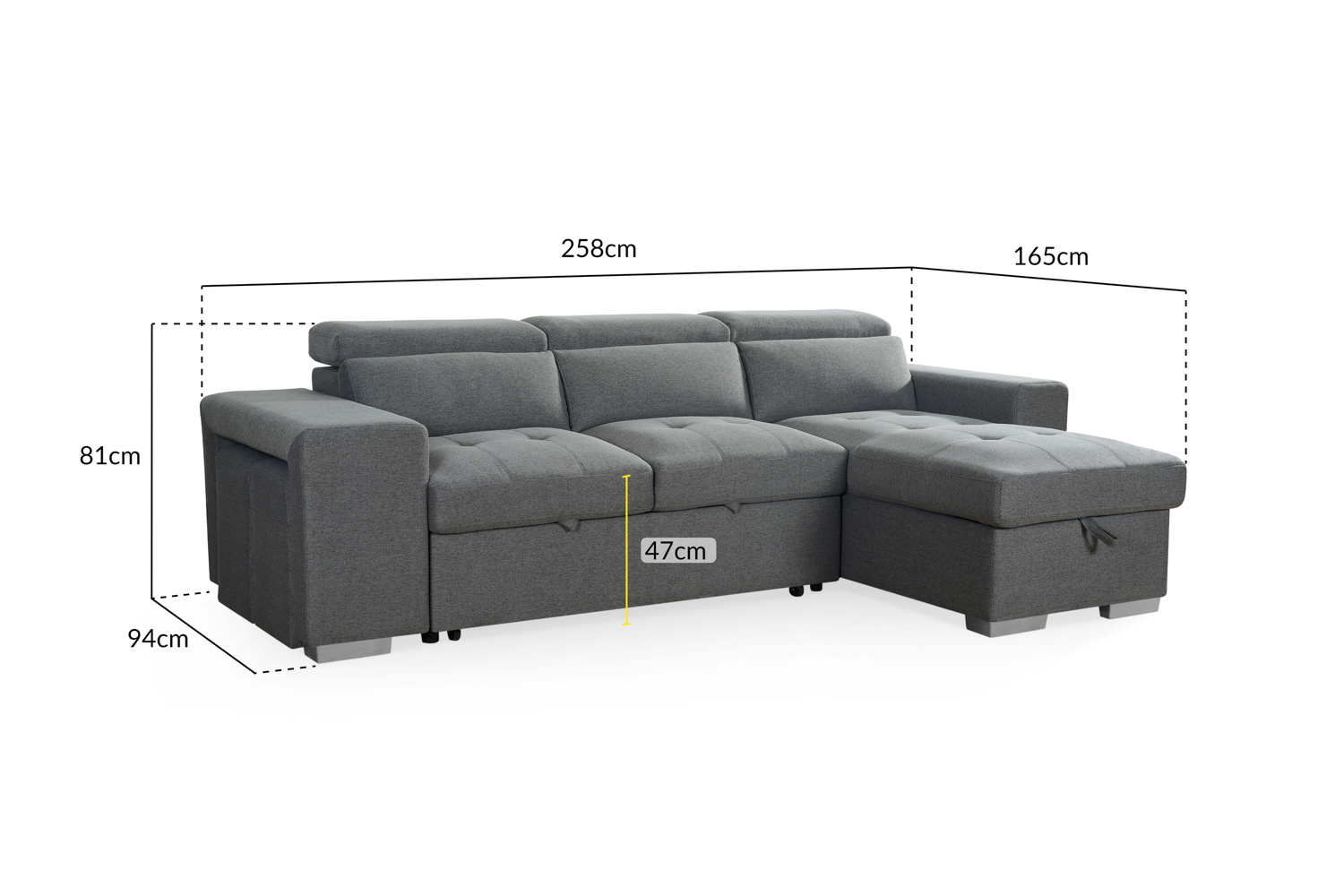 Artemis Sofabed Universal Corner - Image 7
