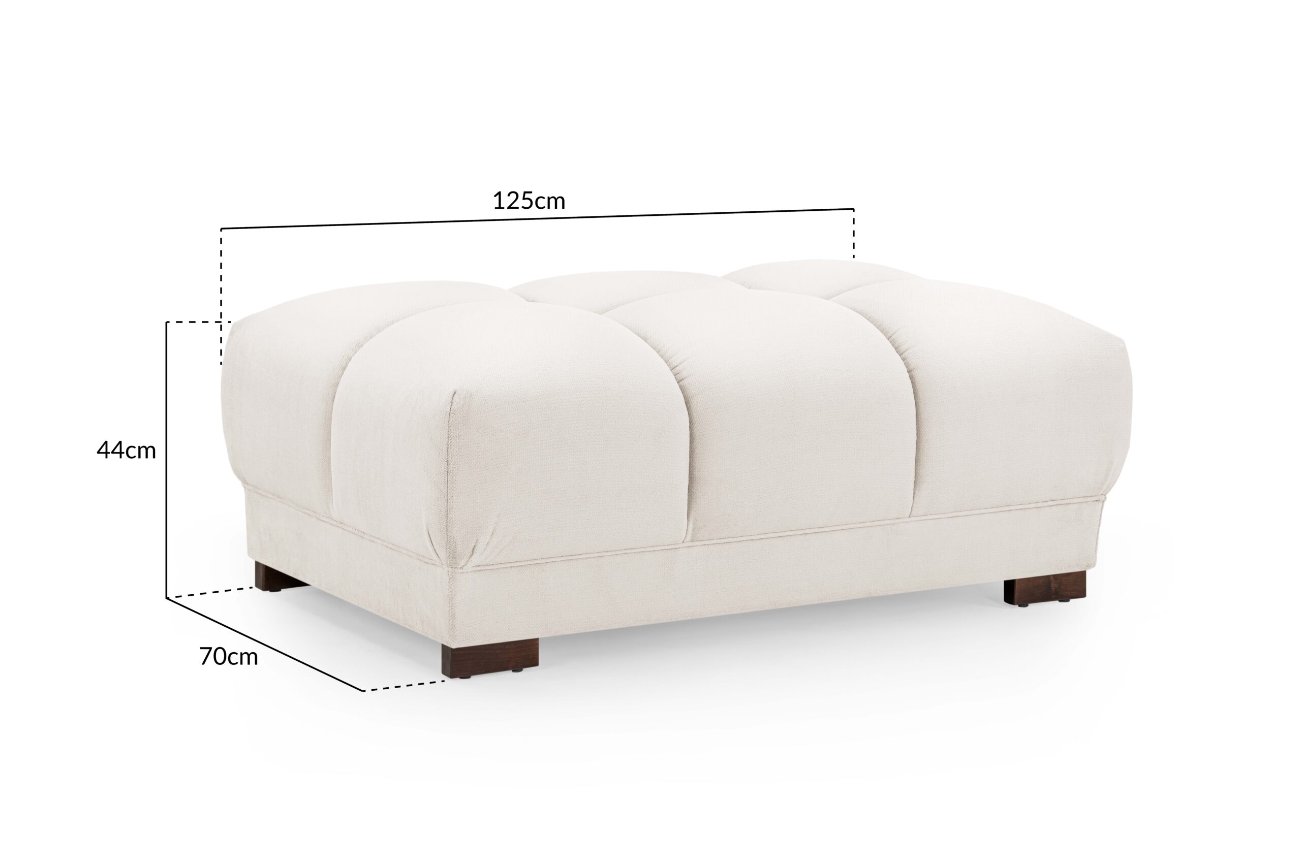 Azzuro Sofa Footstool - Image 2