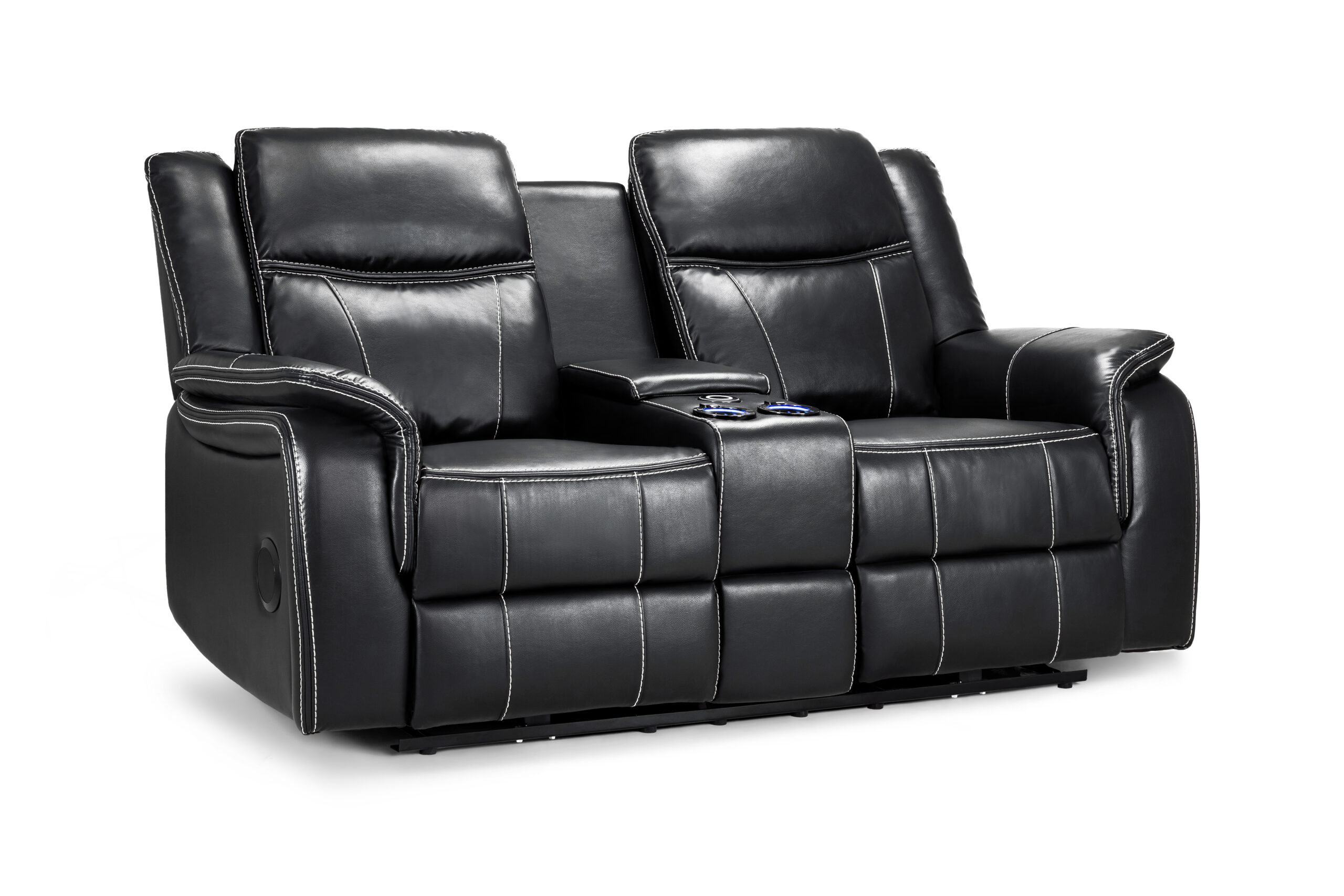Galaxy Tech Recliner Sofa 2 Seater
