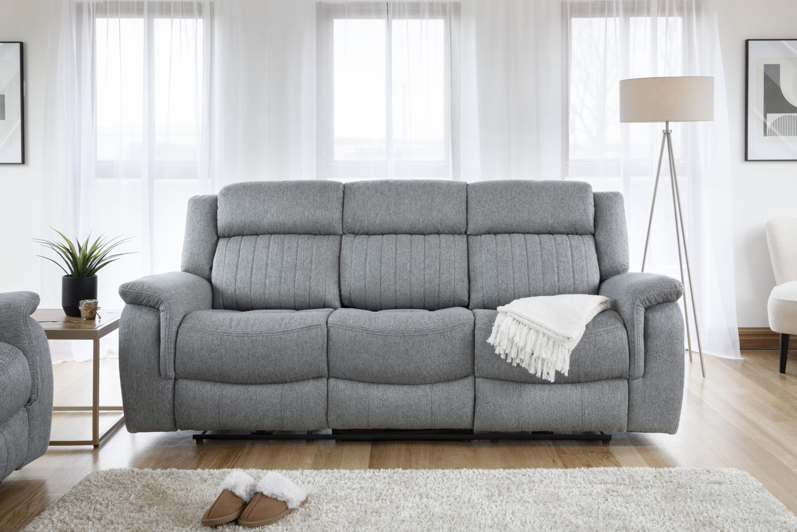 Linden Recliner Sofa 3 Seater - Image 5