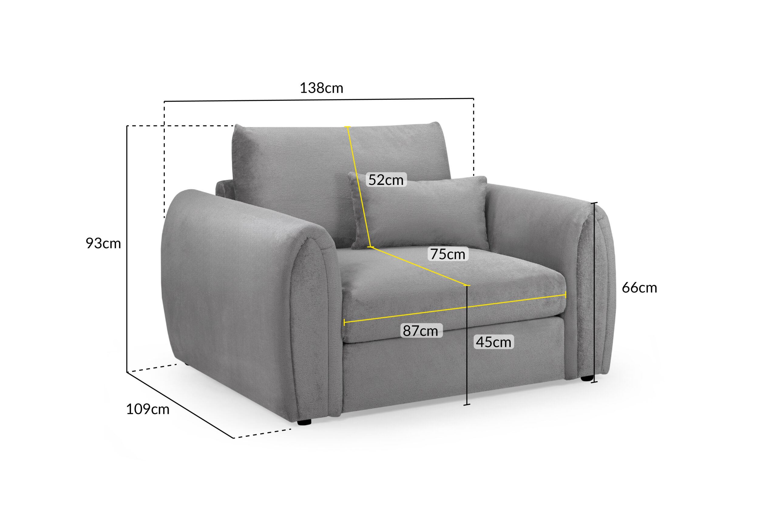 Mirabel Sofa Armchair - Image 3