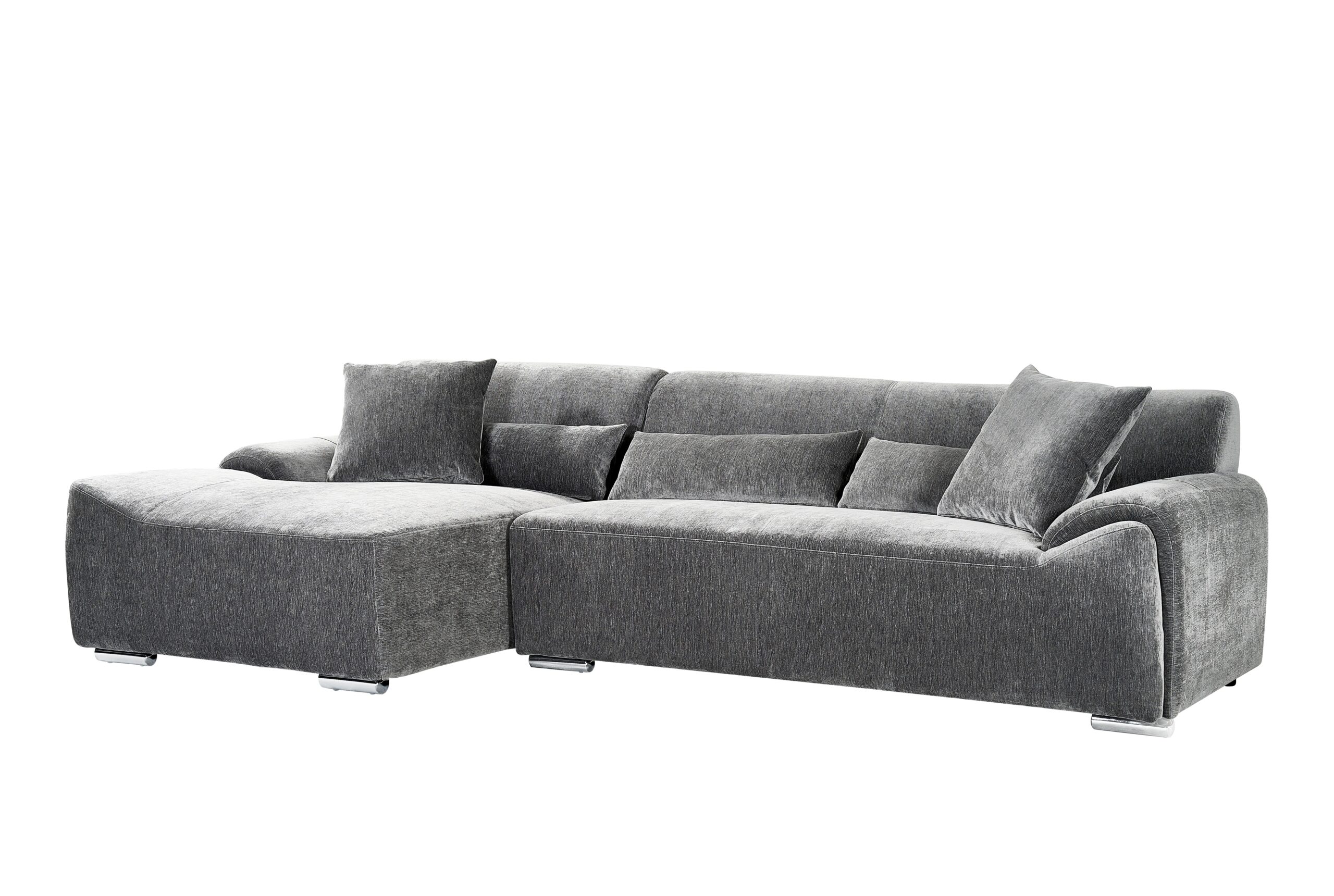 Modena Sofa Charcoal Left Hand