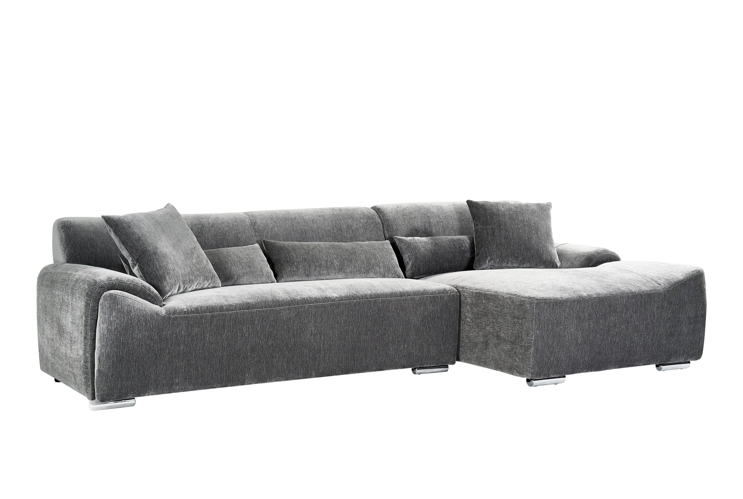 Modena Sofa Charcoal Right Hand - Image 2