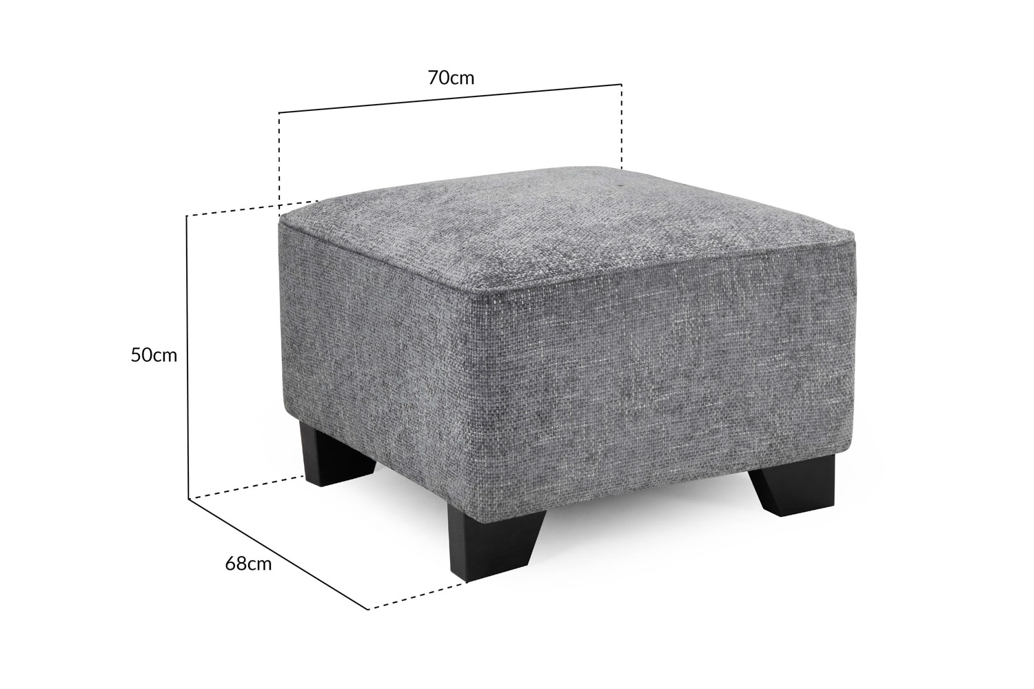 Nebraska Sofa Footstool - Image 2