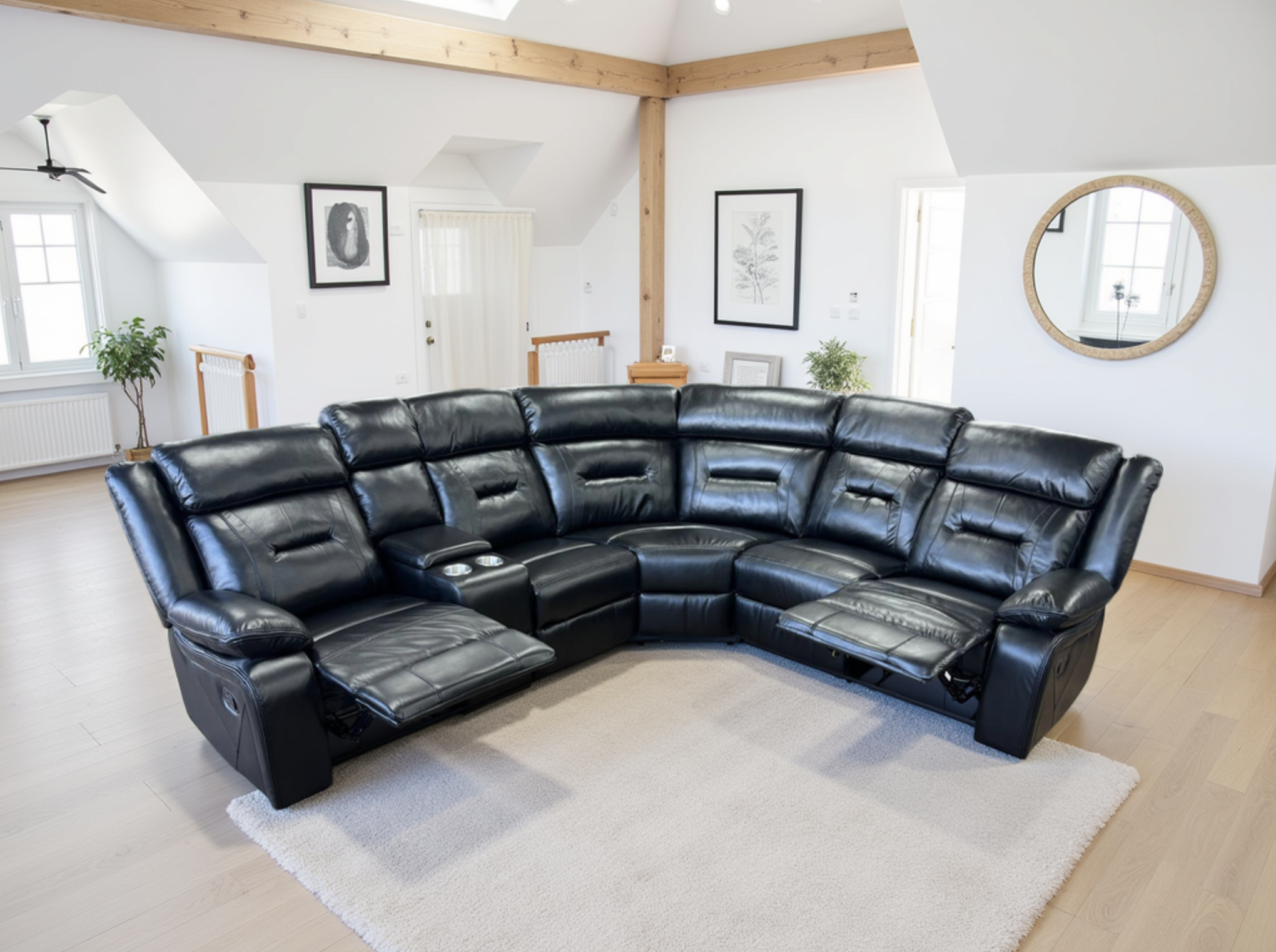 Poppy Recliner Sofa Large Corner - Image 4