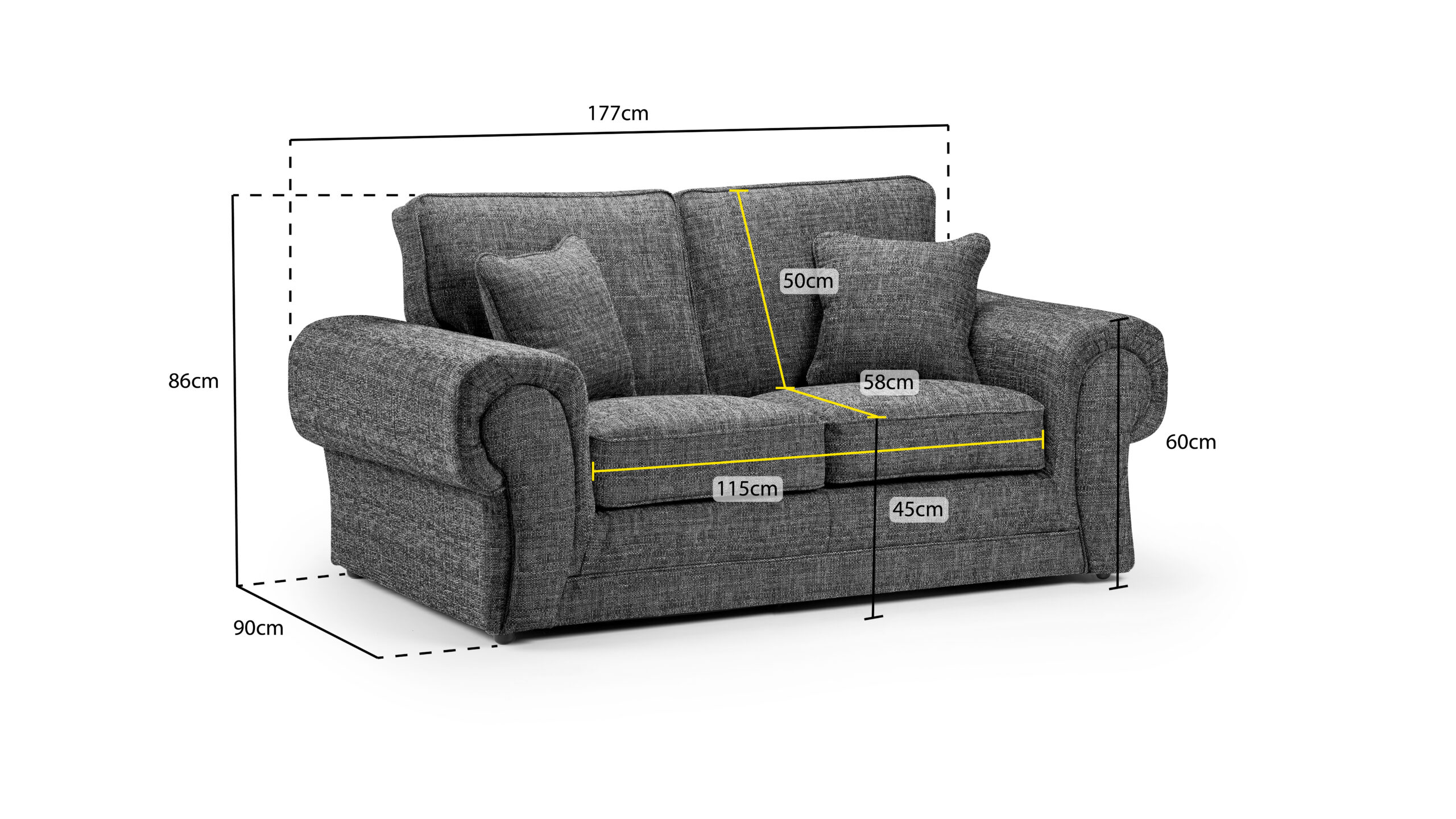 Wilcot Sofa 2 Seater